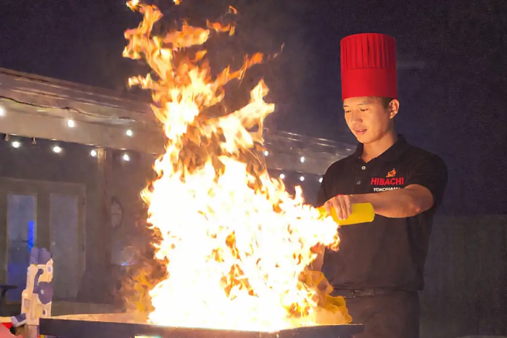 hibachi party la