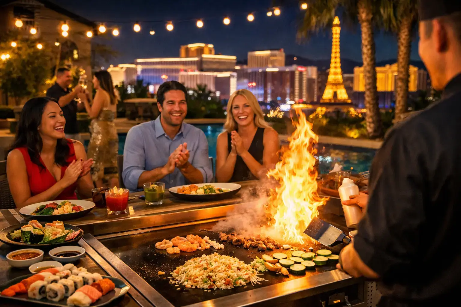 At Home Hibachi Las Vegas for Any Party