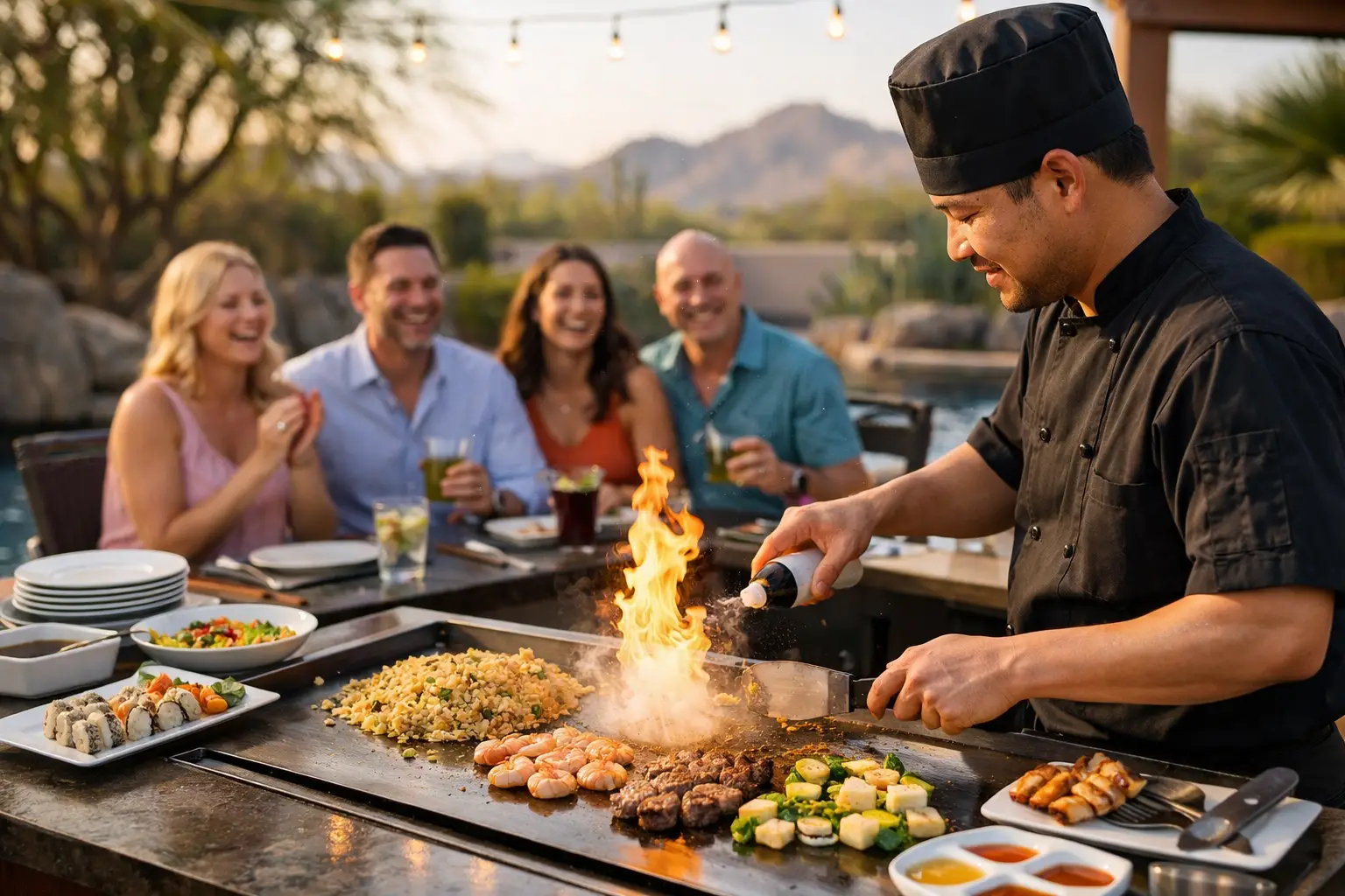 Hibachi at Home AZ for Parties That Pop