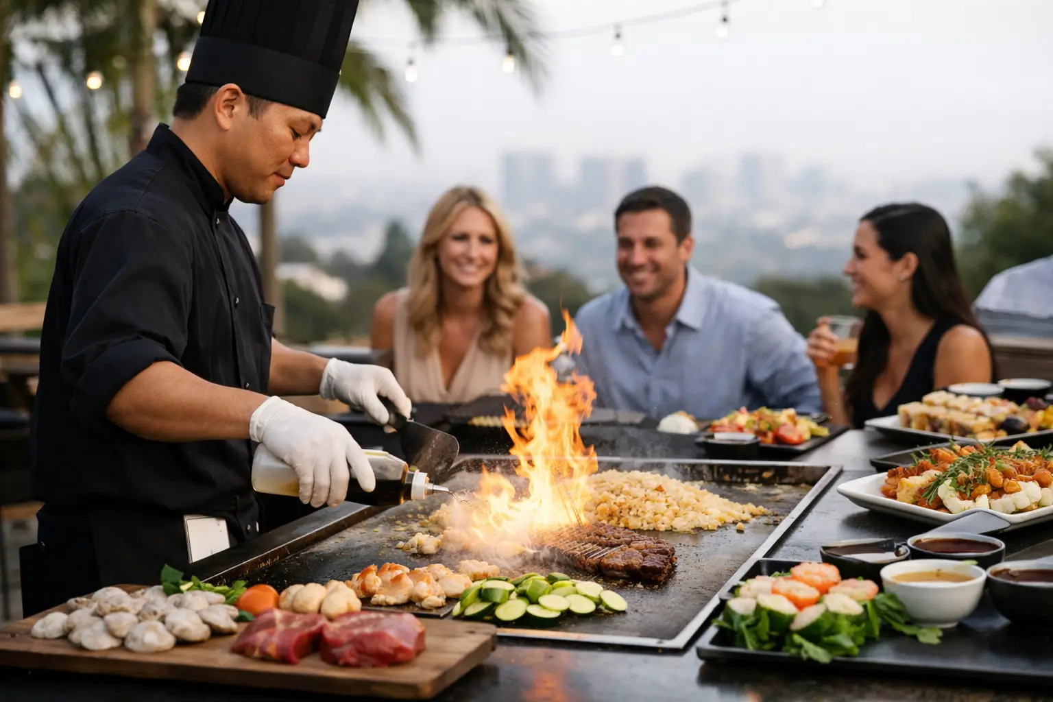 Hibachi Catering Los Angeles for Any Party