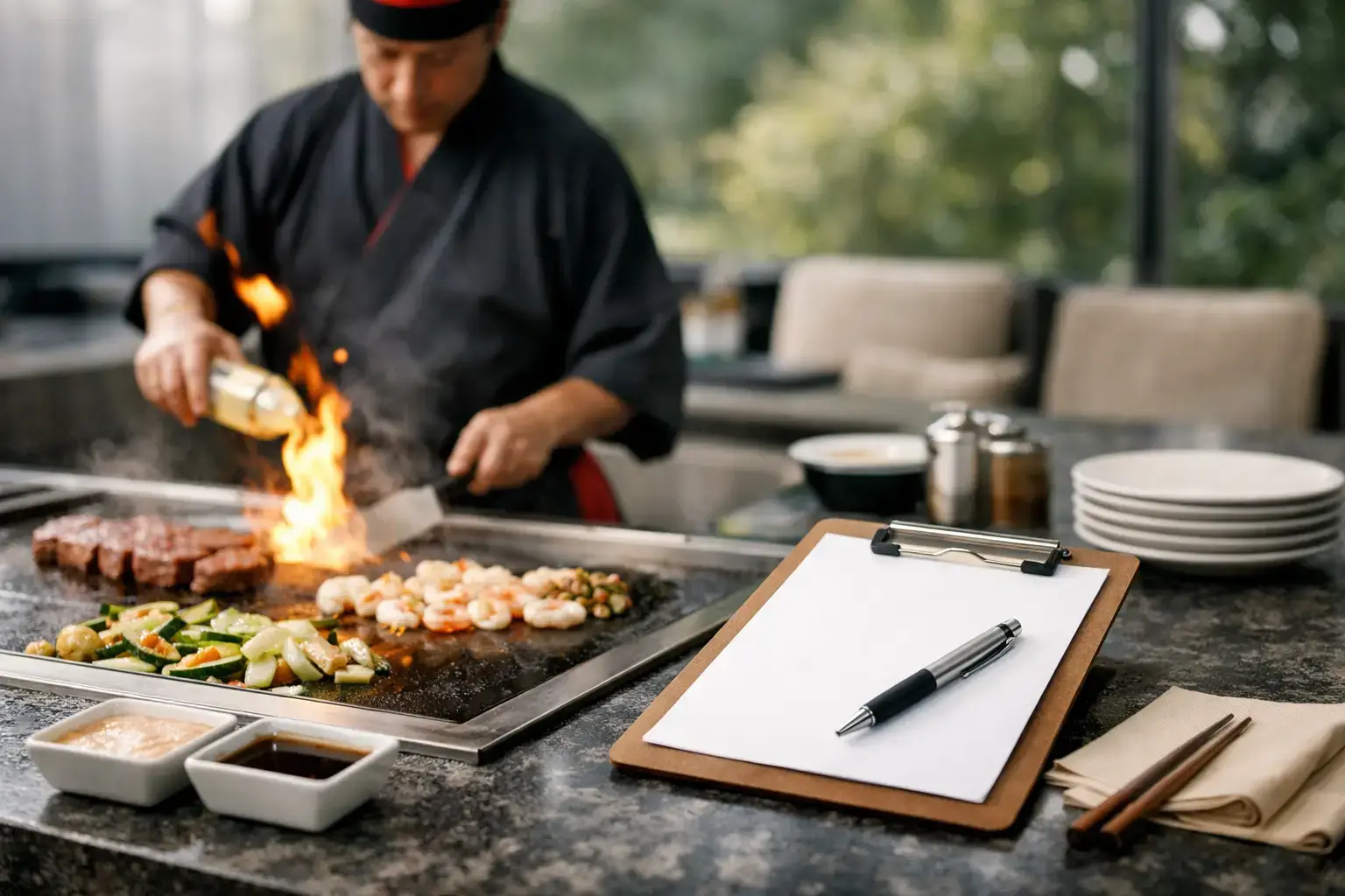 Hibachi Chef Booking Checklist for Hosts