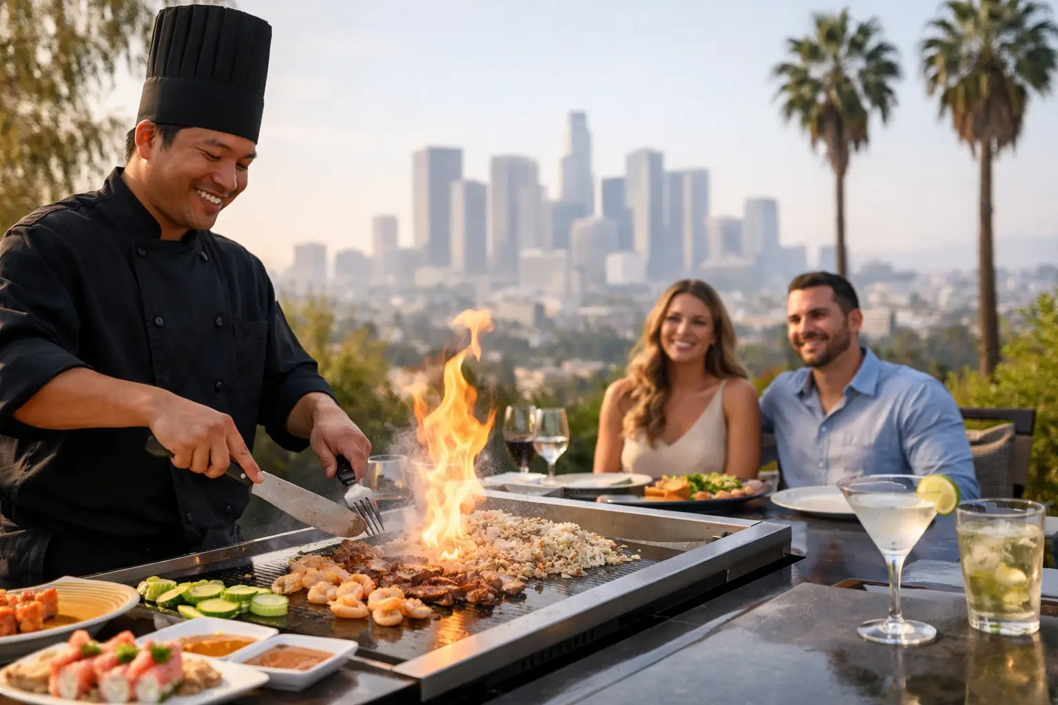 Mobile Hibachi at Home Los Angeles Guide