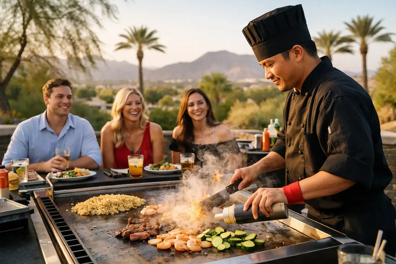Mobile Hibachi Near Me Phoenix for Parties