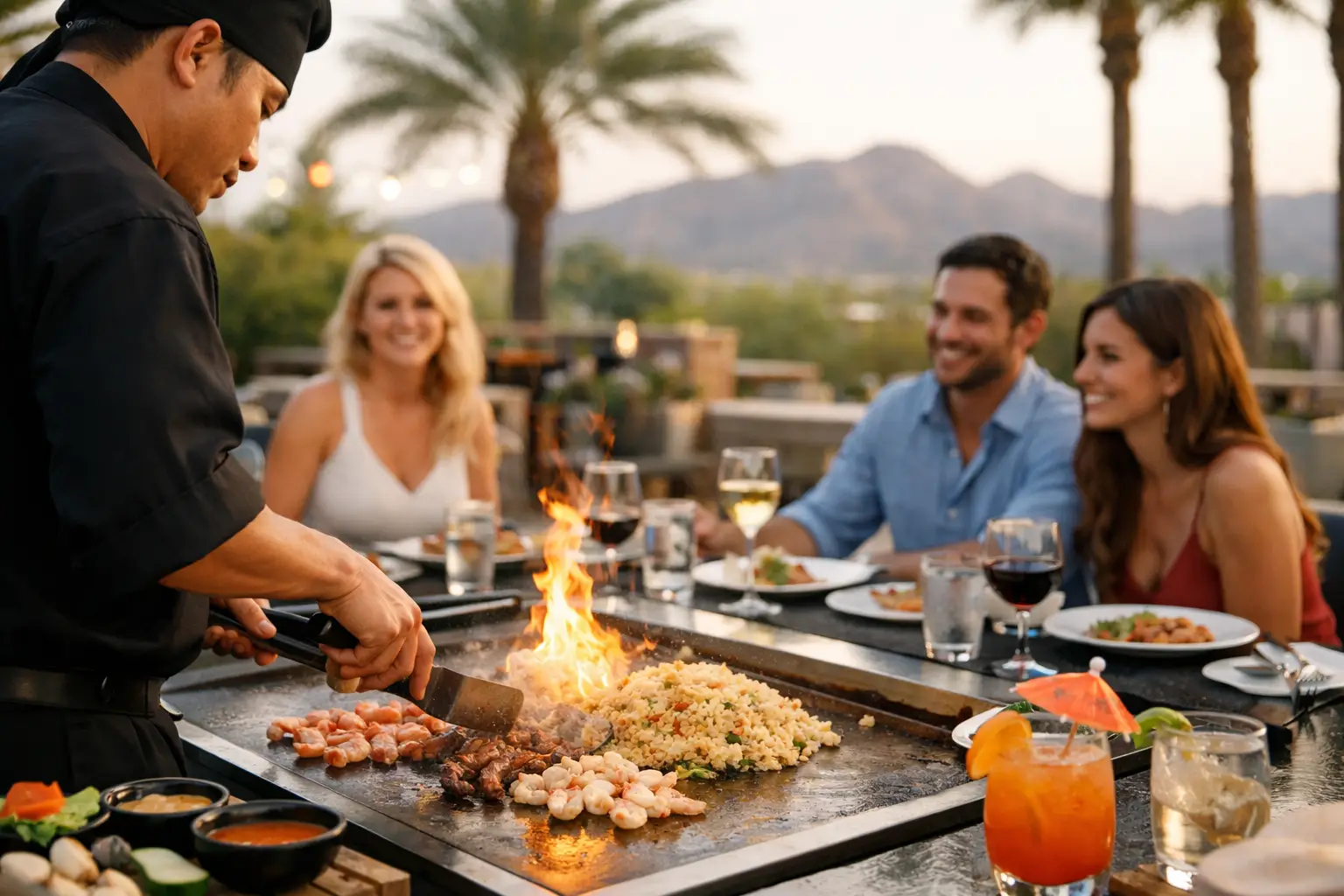 Phoenix Hibachi Catering for Private Parties