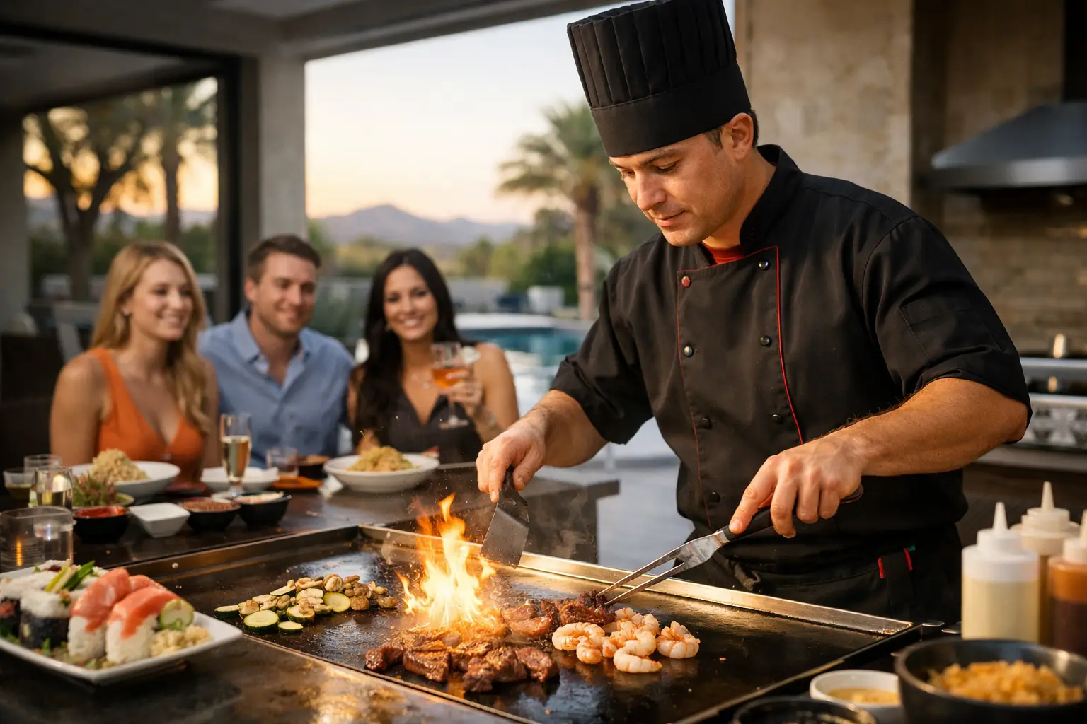 Private Hibachi Chef Phoenix AZ for Parties