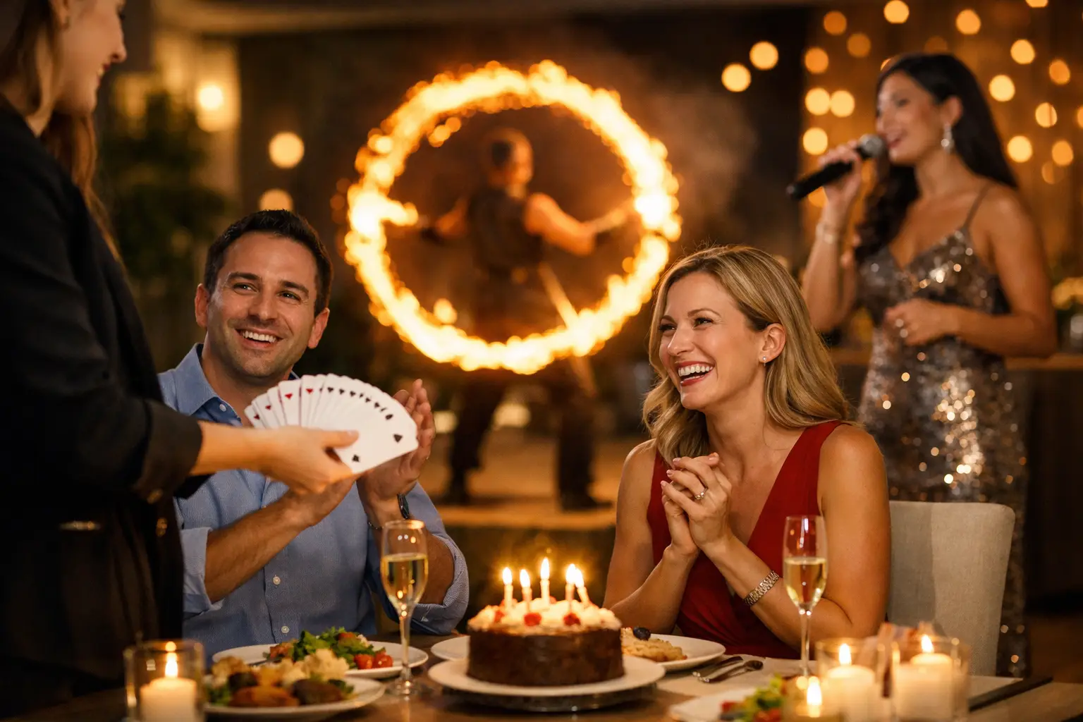 Birthday Dinner Entertainment Options That Wow