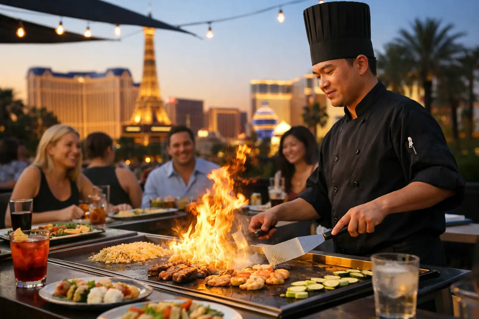 Mobile Hibachi Catering Las Vegas Events