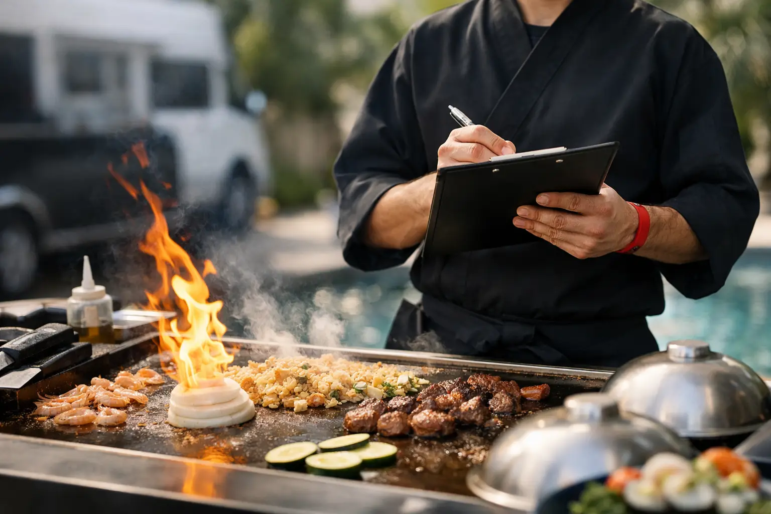 Why Licensed and Insured Hibachi Catering Matters