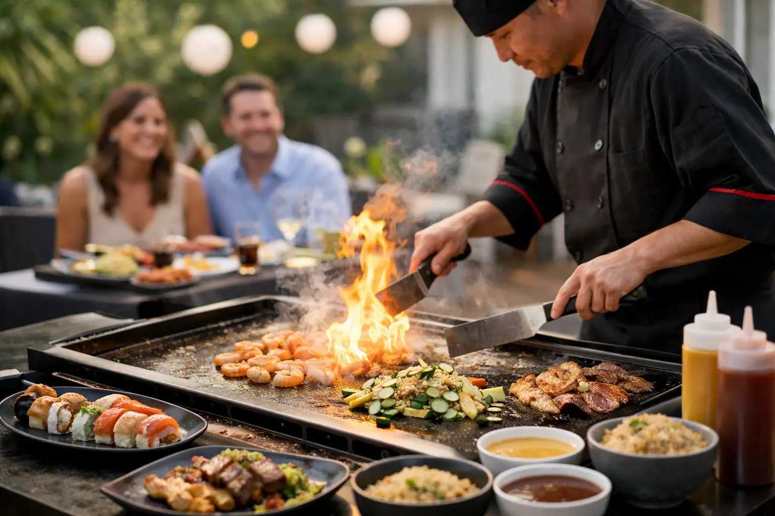 Hibachi Catering Yokohama for Parties at Home