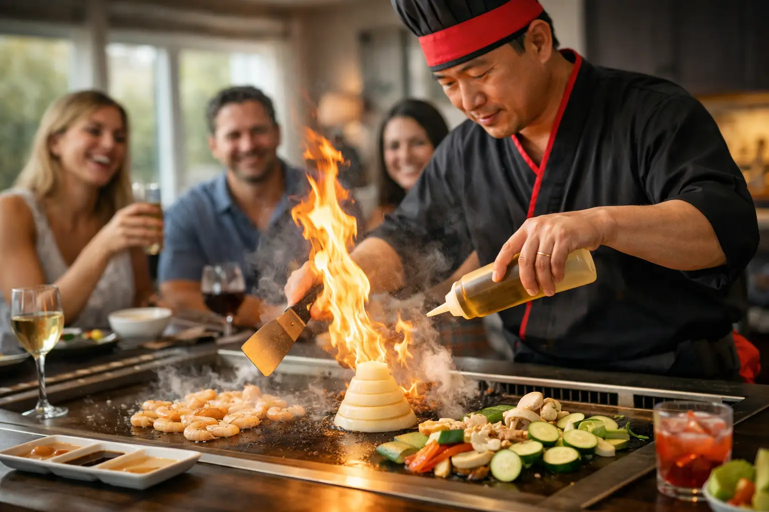 What a Hibachi Chef Brings to Your Home Party