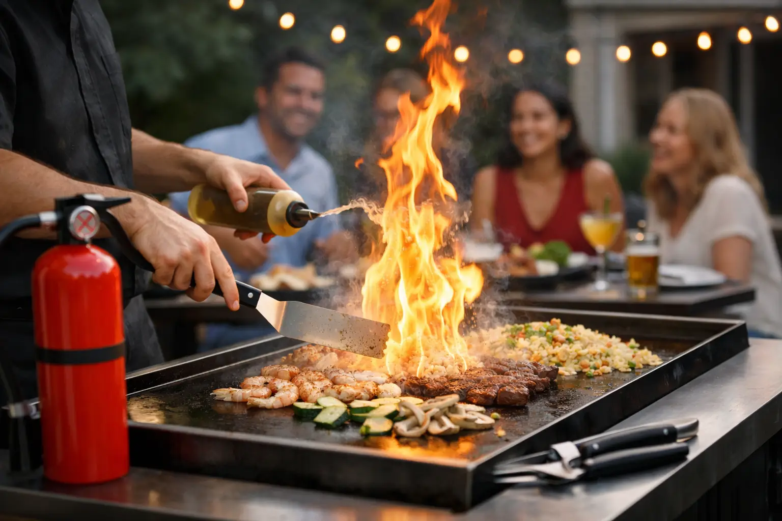 10 Home Hibachi Safety Tips for Party Hosts