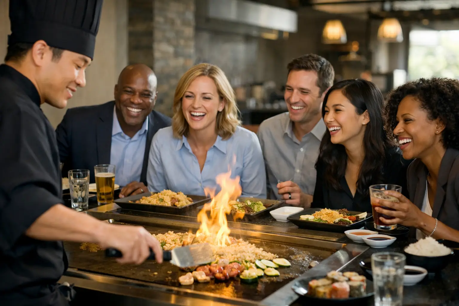 7 Corporate Hibachi Examples That Bring Teams Together