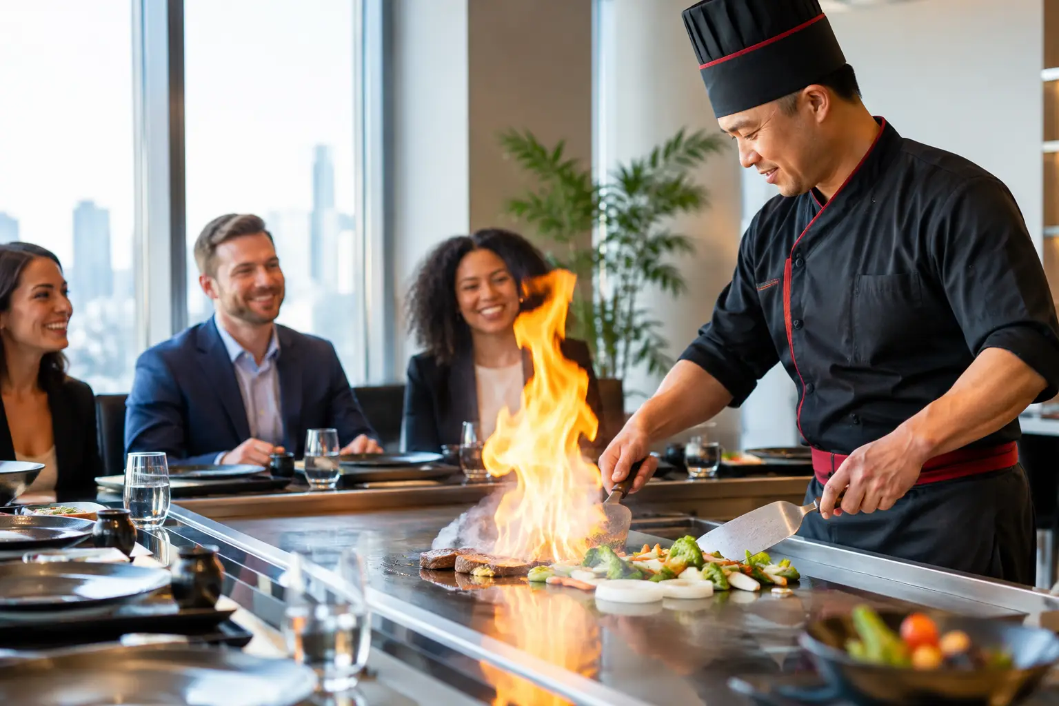 How to Coordinate Corporate Hibachi Events