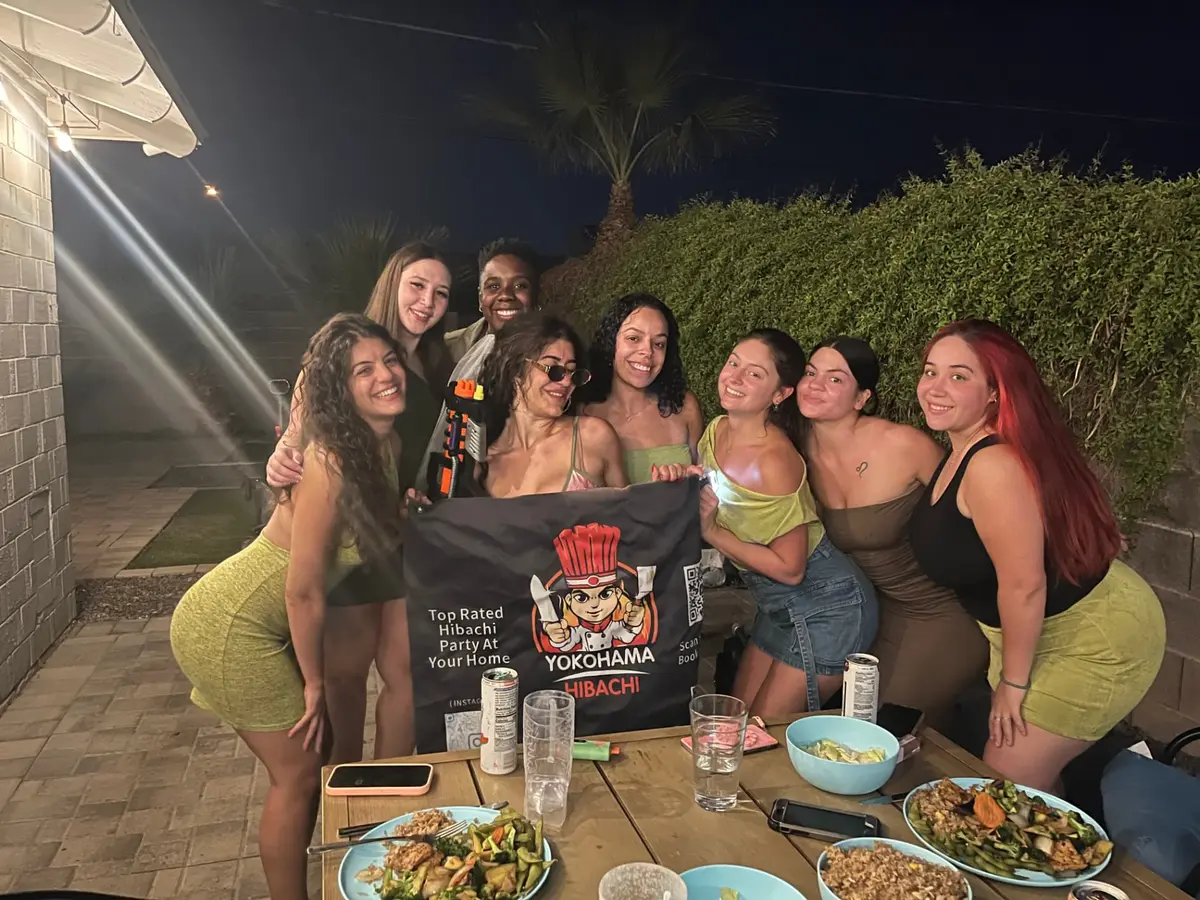 Yokohama Hibachi private party and live cooking