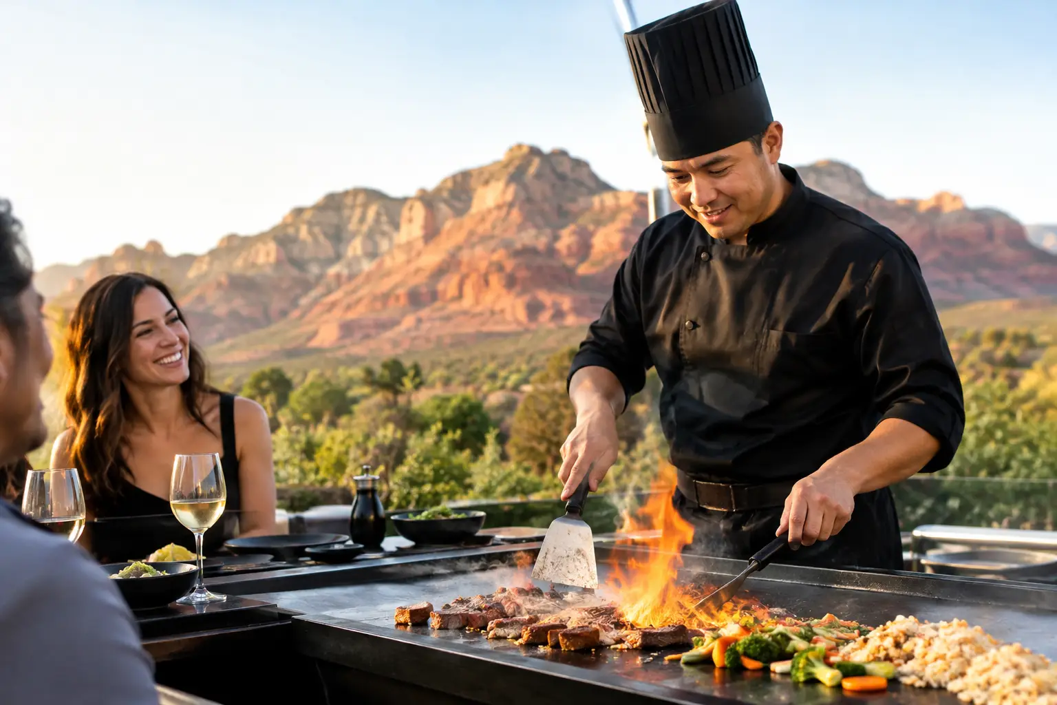 Private Hibachi Chef Sedona Parties That Wow